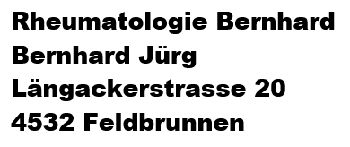 Rheumatologie Bernhard